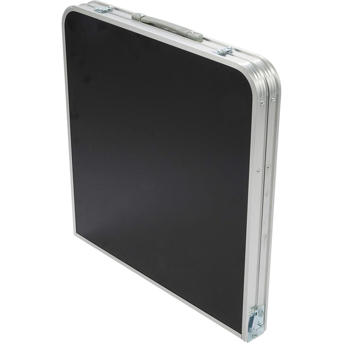 Складаний багатофункціональний стіл для кемпінгу, ринку, саду: 120 x 60 см (Чорний)