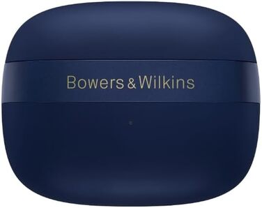 Bowers & Wilkins Pi8 True Wireless навушники Bluetooth з активним шумозаглушенням, AptX, зарядним кейсом – Темно-синій