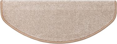 Килимок на сходи ETM Original, 15 штук, 20 кольорів, 20 моделей, бежевий, 65 x 23,5 см