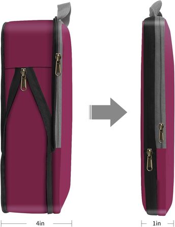 Органайзери для подорожей Eono (4 шт.) - компресійні куби для пакування валізи, сет для організації багажу, для рюкзака та валізи