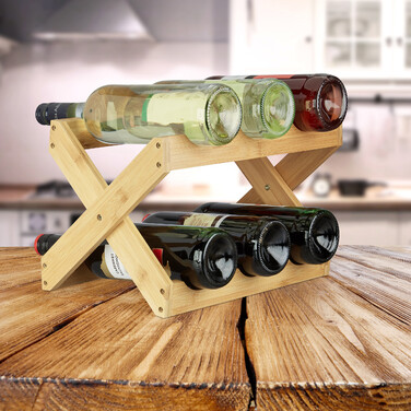 Bamboo Wine Rack