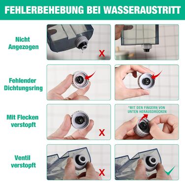 Портативний пилосос для миття килимів та диванів HAUSHOF, StainZapper, 400W, білий/сірий