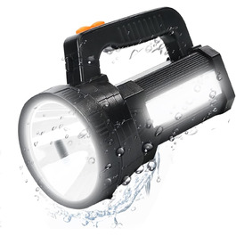 ERAY LED ліхтар-прожектор 11000 лм, акумулятор 9600 мАг, 6 режимів, водонепроникність IPX4, Power Bank, для кемпінгу, туризму, надзвичайних ситуацій, активного відпочинку