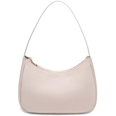 Сумка жіноча Schutertaschen Hobo мініатюрна, клатч на блискавці, колір бежевий (L)