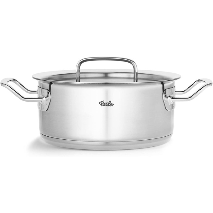 Каструля Fissler Original-Profi Collection 1,4 л, 20 см, нержавіюча сталь, з металевою кришкою, для індукції