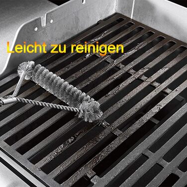 Решітка-гриль для Weber Spirit I/II 200/210/E210/E220/S210/S220 (лицьові кнопки керування), Запчастина Weber 7637, чавунна решітка-гриль