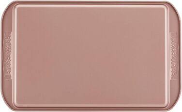 Протвінь для випікання Farberware антипригарний 25x38 см, рожеве золото