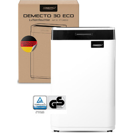 Електричний осушувач повітря Comedes Demecto 30 Eco для дому та підвалу (25 л/24 год, до 100 м²)