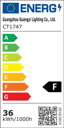 LED-стельова лампа PreeOtti для вітальні, диммування, 36W, з пультом та сенсором, 3 колірні температури (чорний/сріблястий)
