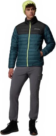 Чоловіча безрукавна куртка Columbia Powder Lite™ II Vet Daunenjacke, колір Tone Green, розмір M, Everblue, Hai