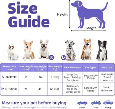 Транспортний бокс для тварин Petprsco з м'якими стінками, 3-дверний, для котів та маленьких собак, блакитний, 60x42x42 см