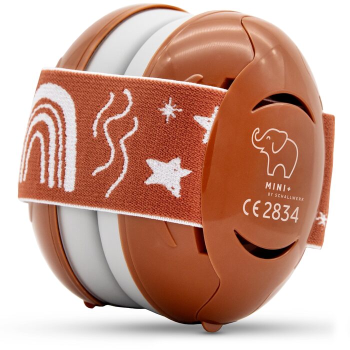 Schallwerk Mini+ - Навушники-захисники для малюків: захист від шуму, преміум-якість, колір кораловий