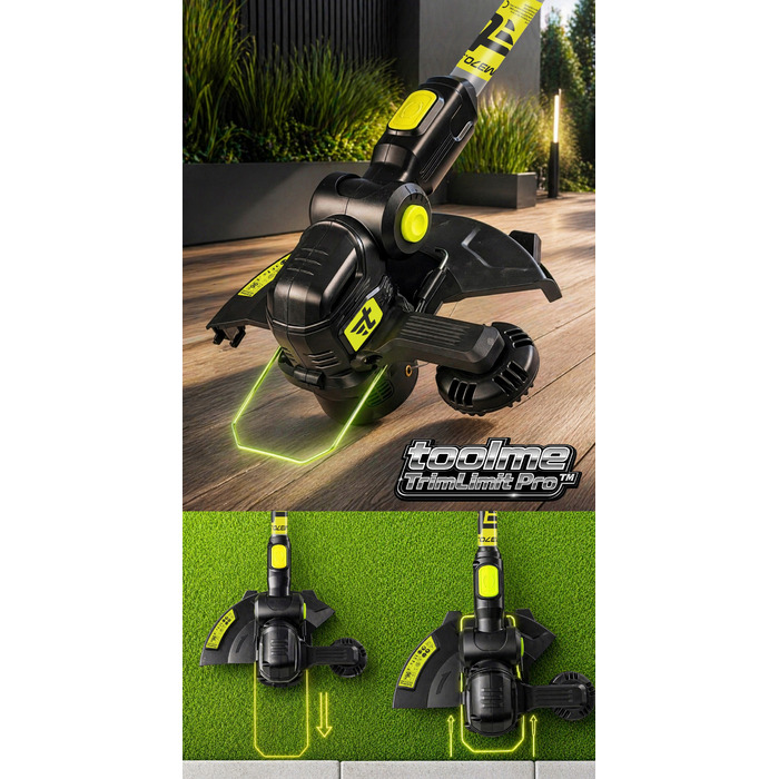 Акумуляторний тример для трави Toolme TM370 21V