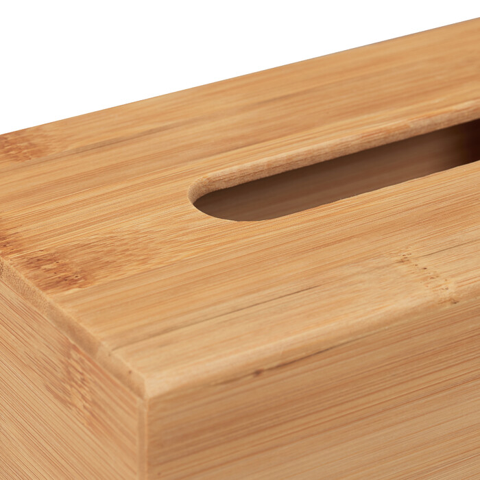 Relaxdays Cosmetic Tissue Box made of Bamboo