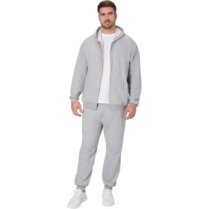 Чоловічий худі Hanes Opaque з капюшоном, розмір XL, колір Light Steel (світло-сталевий)