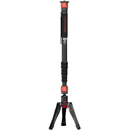 Монопод IFOOTAGE Cobra 3 A180T: 3-в-1, штатив, монопод, для DSLR та відеокамер (180 см)