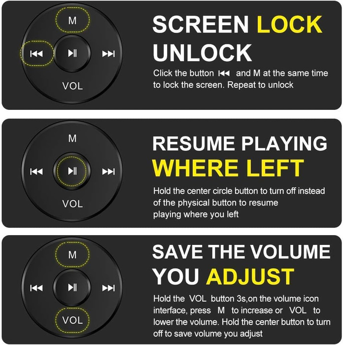 MP3-плеєр 64GB з Bluetooth 5.3, ультралегкий (30г), до 80 годин роботи, 1.8