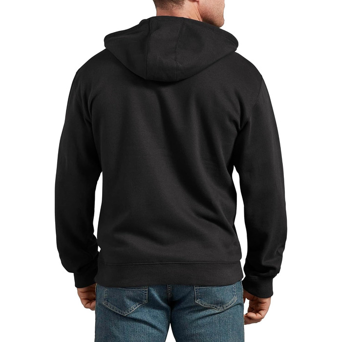 Чоловічий флісовий жилет-худі Dickies на блимавці, Regular Fit, чорний, розмір L
