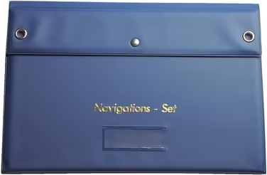Ecobra Navigations Cutlery Pouch, Empty, Blue