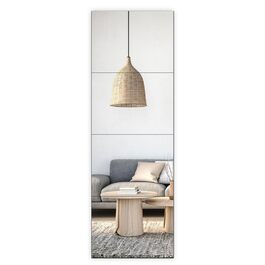 16 штук настінних дзеркал для плитки - проста установка, без рамки, 40x30 см для спальні, вітальні, ванної кімнати та домашнього спортзалу