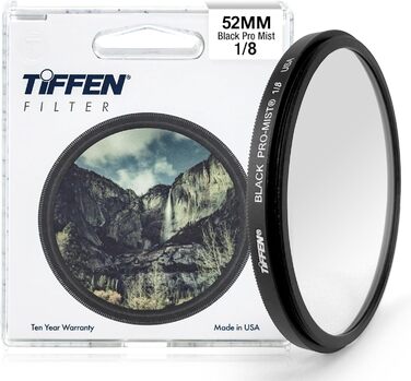 Фільтр Tiffen BLACK PRO-MIST 1/8 для об'єктивів 52mm