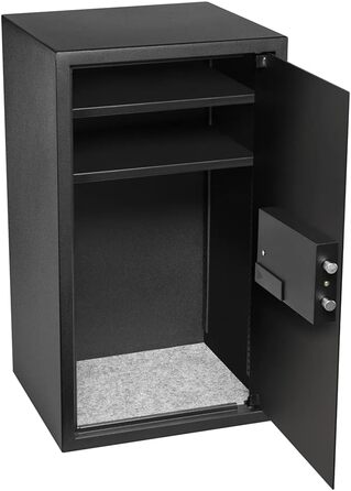 Міцний сейф HomeSafe HV24E з електронним замком: для дому, документів, грошей, прикрас, ноутбука (20x44x38 см)