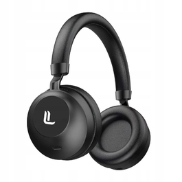 Бездротові накладні Bluetooth-навушники Laudberg H1B, чорні, з ANC та кейсом