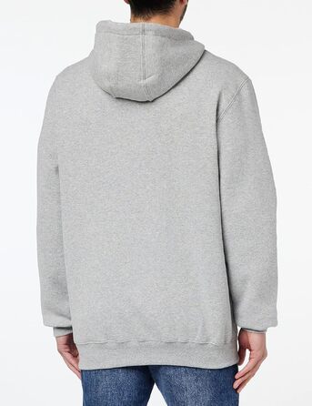 Унісекс світшот Carhartt з логотипом, сірий меланж (Heather Grey), розмір L