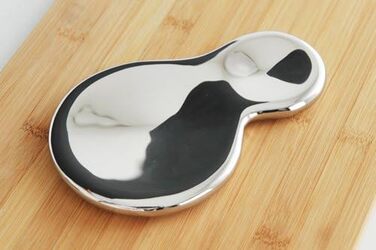 ALESSI T-1000 дизайнерський тримач, нержавіюча сталь 18/10, 11x19x26 см, сріблястий