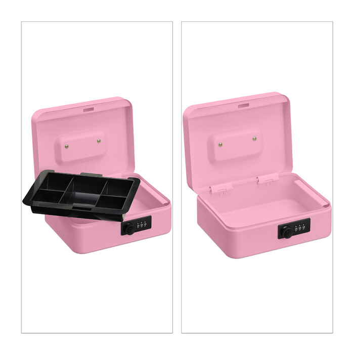Relaxdays Combination Lock Cash Box