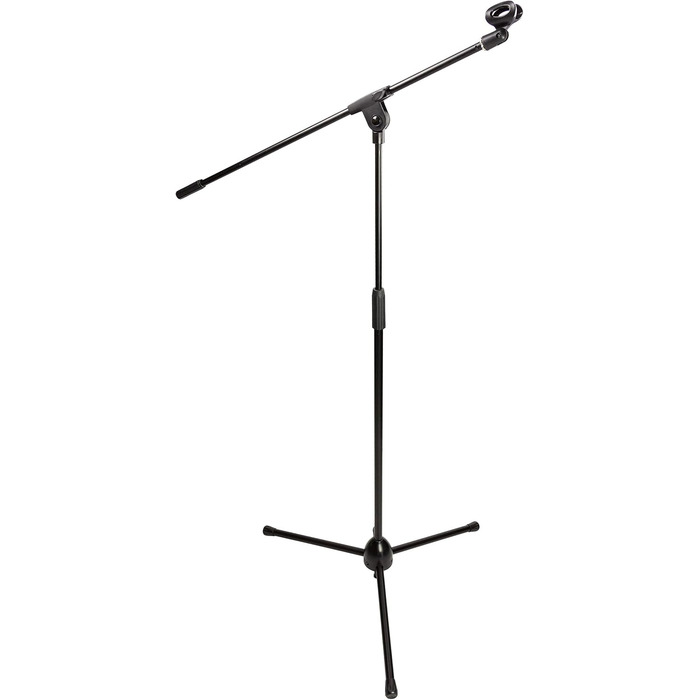 Стійка для мікрофона RockJam MS050 з шарнірною консоллю – міцна сталева конструкція