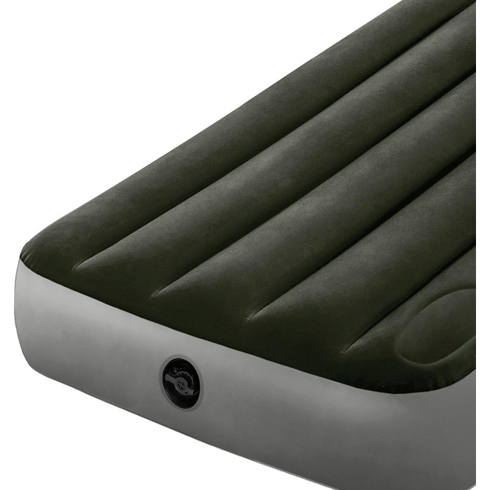 JR. TWIN DURA-BEAM DOWNY AIRBED WITH FOOT BIP - Надувний матрац для дітей з підставкою для ніг