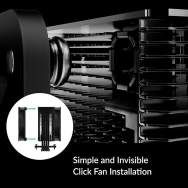 ARCTIC Freezer 36 A-RGB: Кулер для CPU з Push-Pull та RGB підсвічуванням для Intel та AMD, Single-Tower, 2 вентилятори 120 мм, 200–2000 rpm, гідродинамічне підшипник, з термопастою MX-6, Чорний