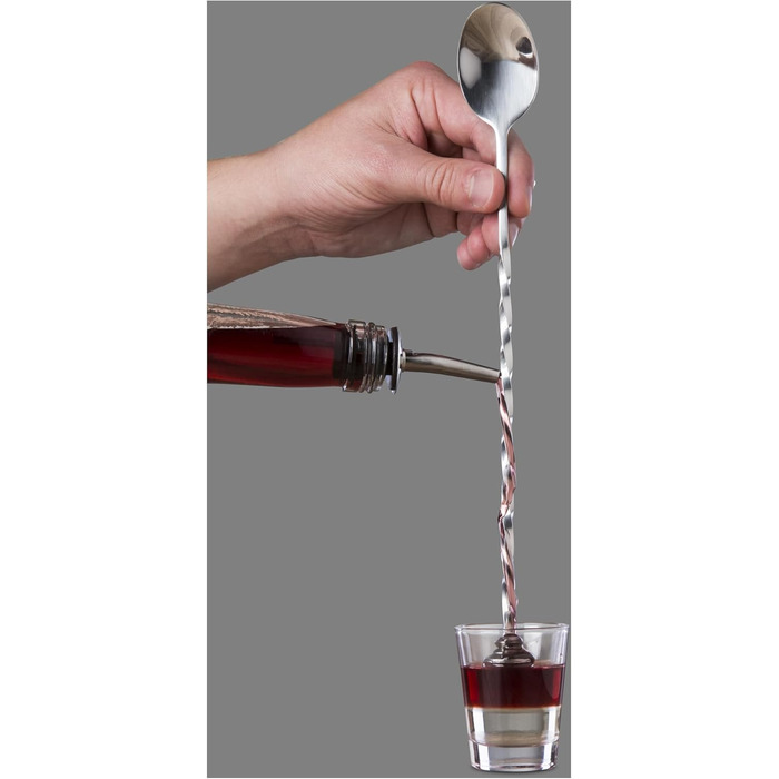 BarVin Ложка для коктейлів та барів (нержавіюча сталь)