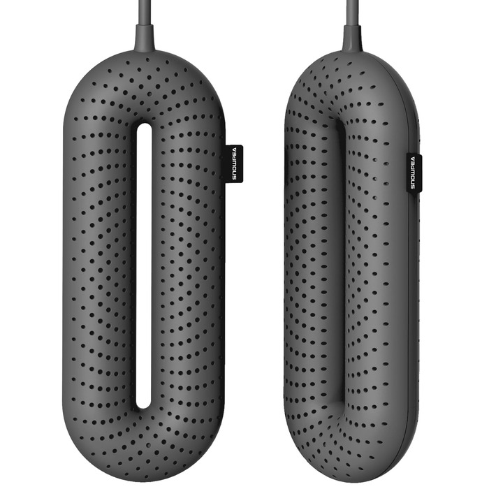 Електрична сушарка для взуття Snowpea: сушарка для черевиків, усунення запаху, автоматичне вимкнення, сірий колір