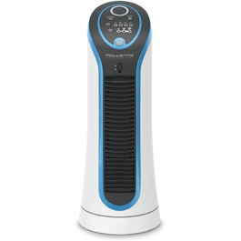 Турбовентилятор Rowenta Eole Compact VU6210: компактний, 44 см, білий/чорний