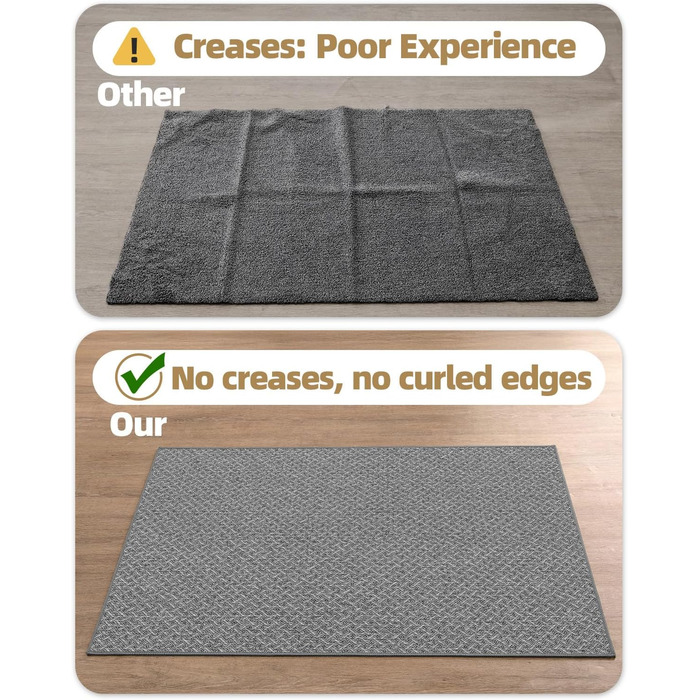 Тонкий килимок для входу COLOR&GEOMETRY: протиковзний грязезахисний килим у передпокій для дому