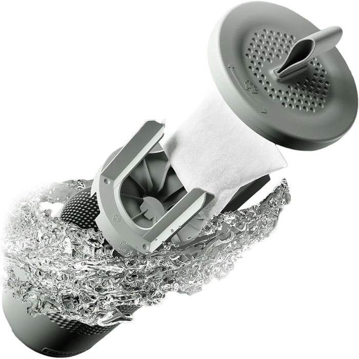 Безструмний осушувач повітря AbsoDry до 25 м² - З наповнювачем, з переробленого пластику - Для вітальні, ванної, підвалу - Осушувач для квартири