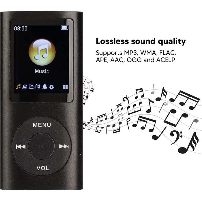 MP4-плеєр для музики та відео 1.8