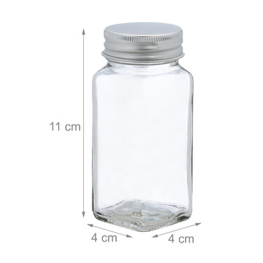 Relaxdays 20-Piece Spice Jars