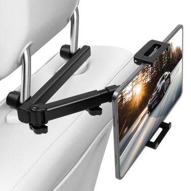 Тримач для планшета в авто AXFEE, висувний, універсальний, для iPad, iPhone, Switch, смартфонів 4.7-16 дюймів