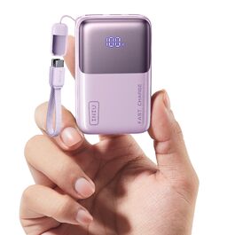 Power Bank INIU Mini 10000mAh 45W фіолетовий з USB-C PD3.0 для iPhone та Samsung