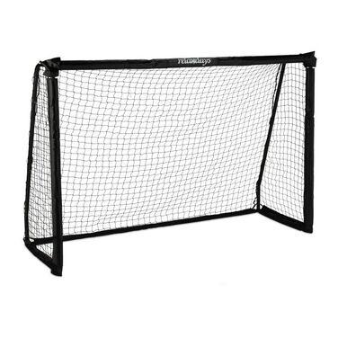 Relaxdays Black Football Goal 120 x 180 cm