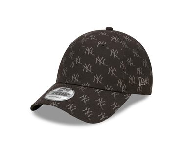 Кепка New Era New York Yankees MLB Monogram Black 9Forty Adjustable - чорний