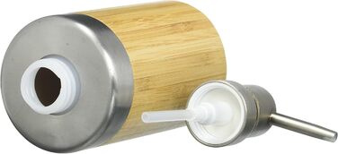 Набір для ванної кімнати Axentia Bambus, дерево/срібло, 10 x 23 x 19 см