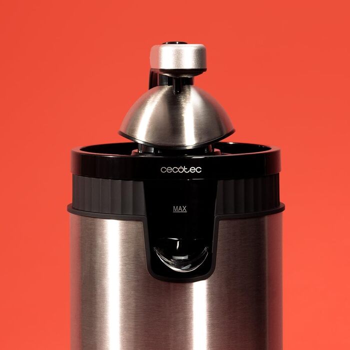 Електрична соковитискачка для цитрусових Cecotec Xqueeze RetroJuice 600 Green - 600 Вт, нержавіючий фільтр, зелений колір