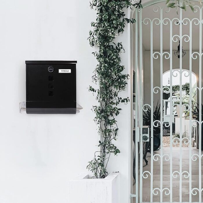 Поштовий ящик ARREGUI Chance E7005 сталевий антрацит з газетницею (DIN A4)