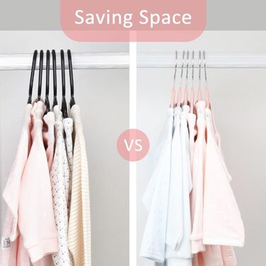 Плечики для дитячого одягу ManGotree з велюру, 30 шт, рожеві. Плечики для дитячого одягу з обертовим гачком, спеціальний дизайн для дитячої та дитячої одягу.