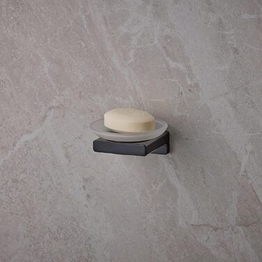 hansgrohe Soap Dish AddStoris, Soap Holder, Matte Black