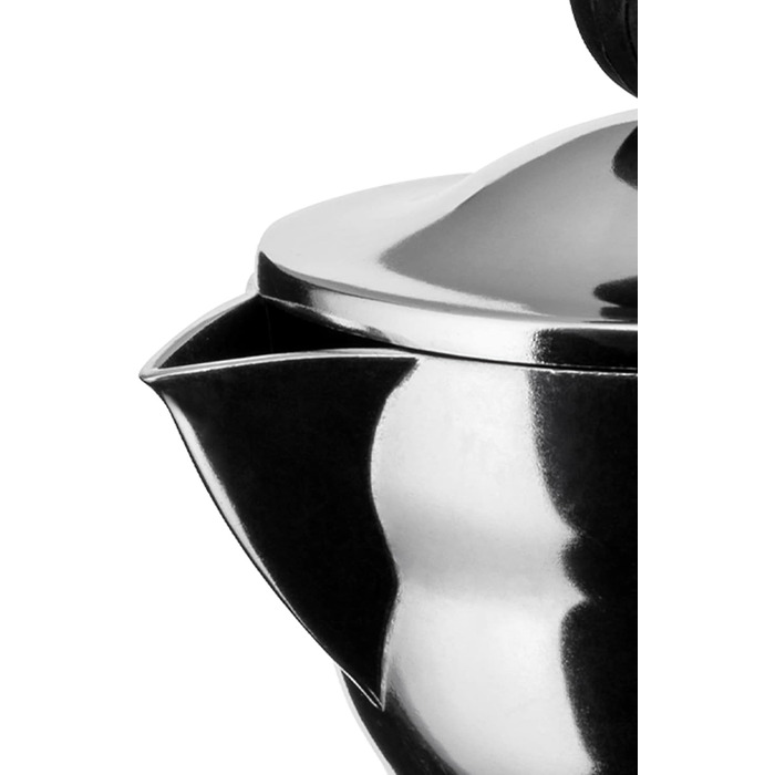 Еспресо-кавомашина Alessi AAM33/6 - дизайн, 6 чашок, срібна